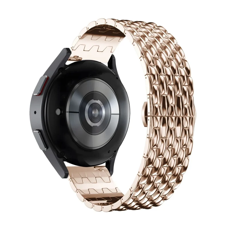 Bandz Actyve Smartwatch 20mm Stahlarmband 'Dragon' (Roségold)