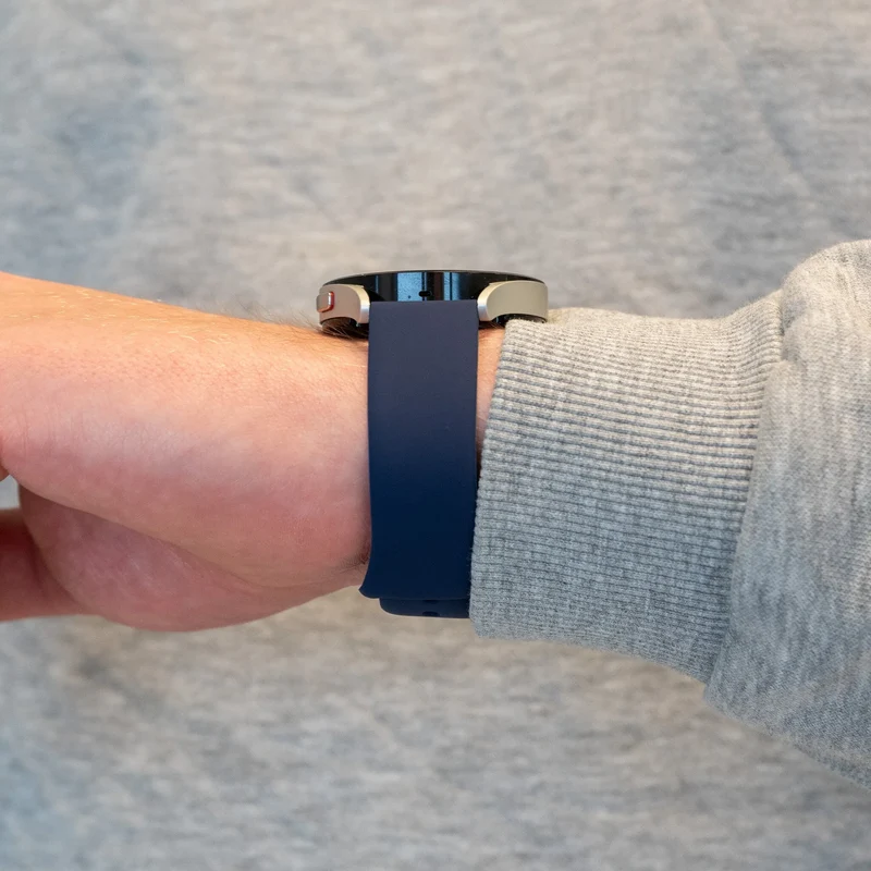 Bandz Actyve Smartwatch 20mm Sportarmband 'Deluxe' (Dunkelblau)