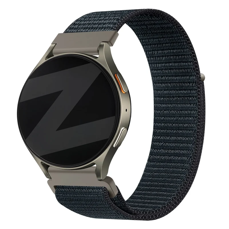 Bandz Amazfit Cheetah 2 Pro Nylonarmband 'Easy Fit' (Graublau)