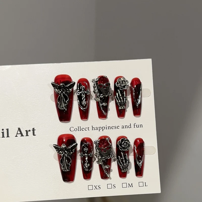 Gothic-Themen Press-On Nagelset