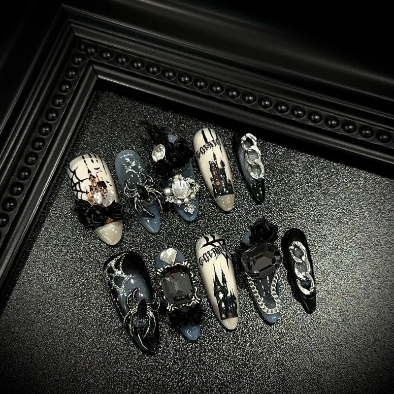 Gothic-Themen Press-On Nagel Kollektion