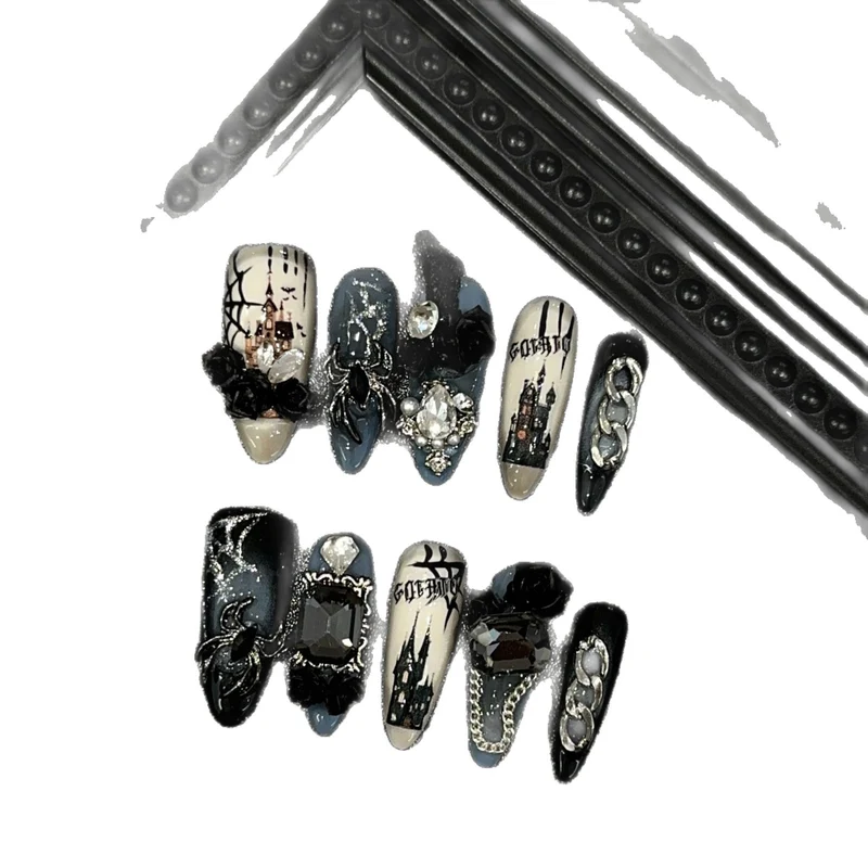 Gothic-Themen Press-On Nagel Kollektion