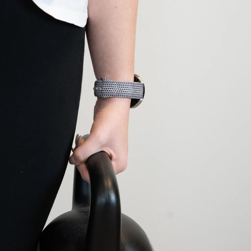 Bandz Actyve Smartwatch 20mm Gemustertes Armband (Snake)
