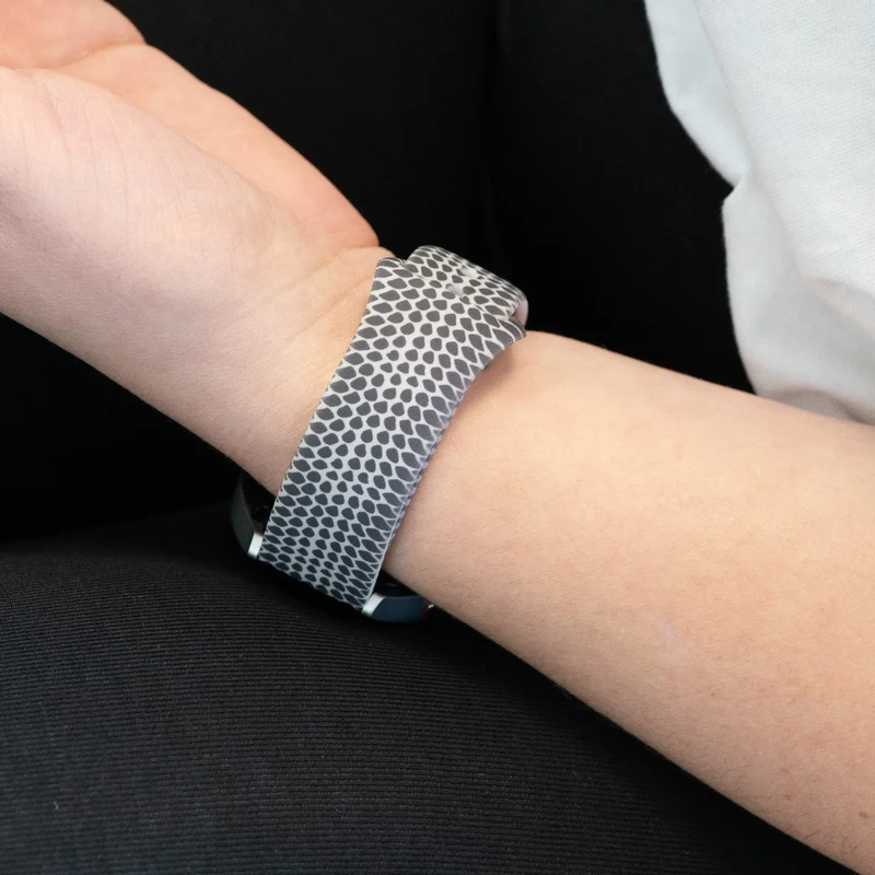 Bandz Actyve Smartwatch 20mm Gemustertes Armband (Snake)