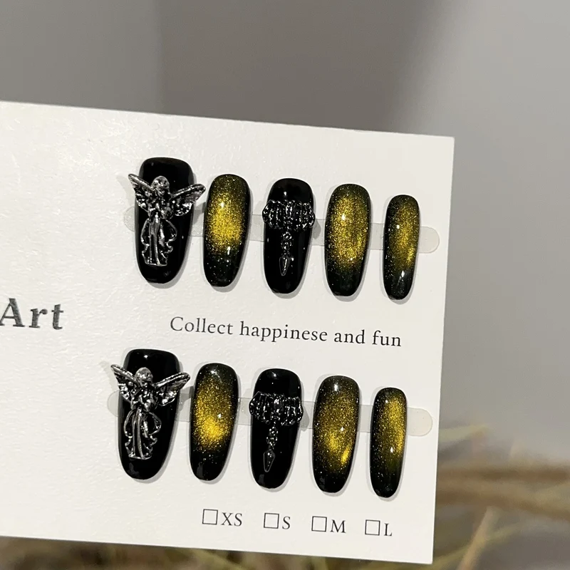 Gothic Fantasy Press-On Nail Art Set