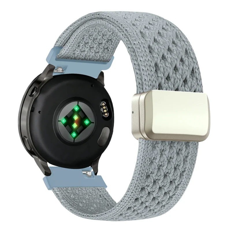 Bandz Actyve Smartwatch 20mm Vintage Nylonarmband (Hellblau)