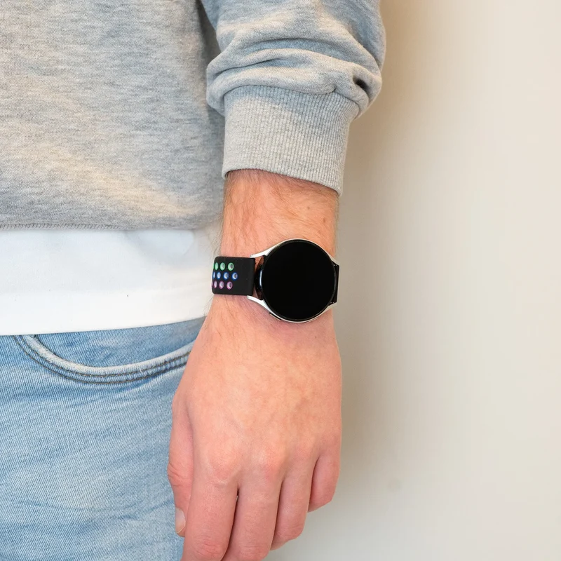 Bandz Amazfit Cheetah 2 Pro Sportarmband 'Deluxe' (Schwarz/Bunt)