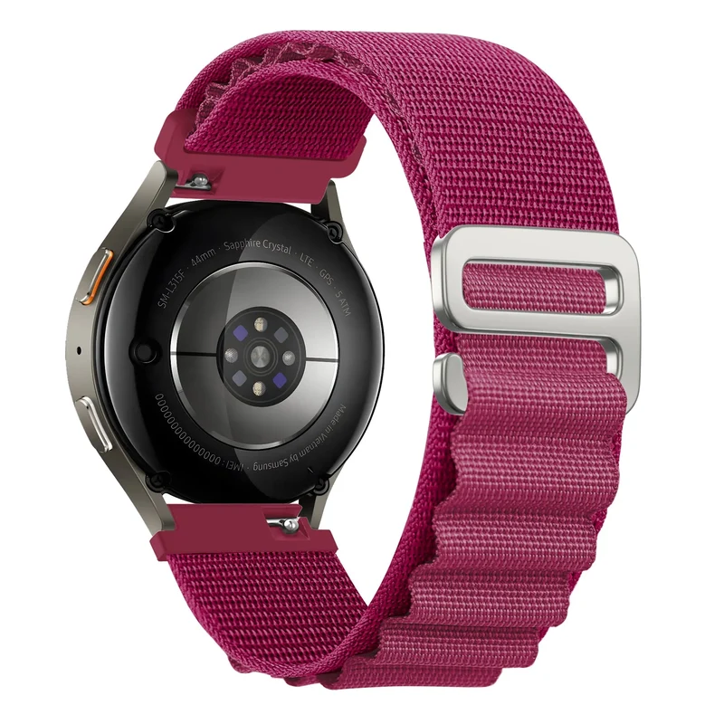 Bandz Actyve Smartwatch 20mm Alpine Armband (Rose-Rot)