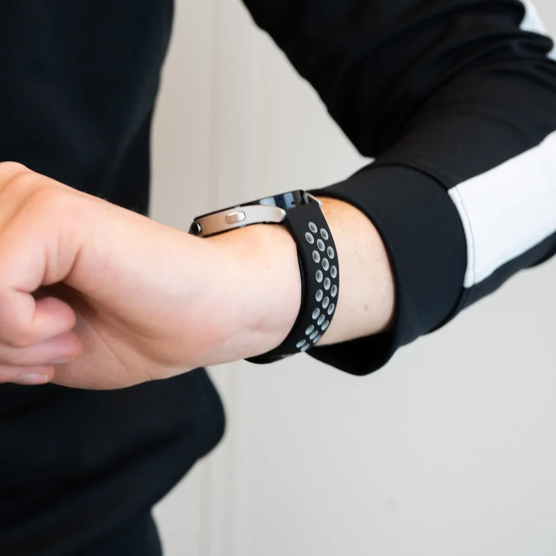 Bandz Amazfit Cheetah 2 Pro Sportarmband 'Deluxe' (Schwarz/Grau)