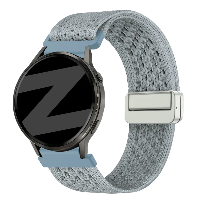 Bandz Amazfit Cheetah 2 Pro Vintage Nylonarmband (Hellblau)