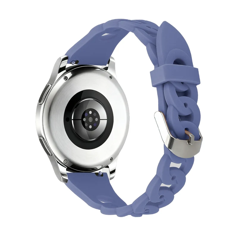 Bandz Amazfit Cheetah 2 Pro Silikonarmband 'Chains' (Lavendel)