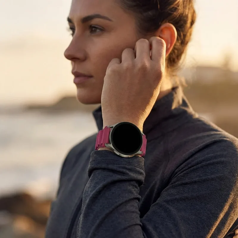Bandz Amazfit Cheetah 2 Pro Alpine Armband (Rose-Rot)