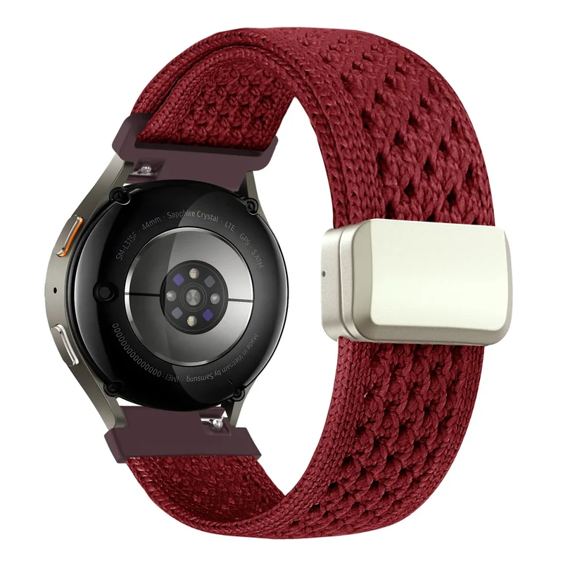 Bandz Amazfit Cheetah 2 Pro Vintage Nylonarmband (Wrinrot)