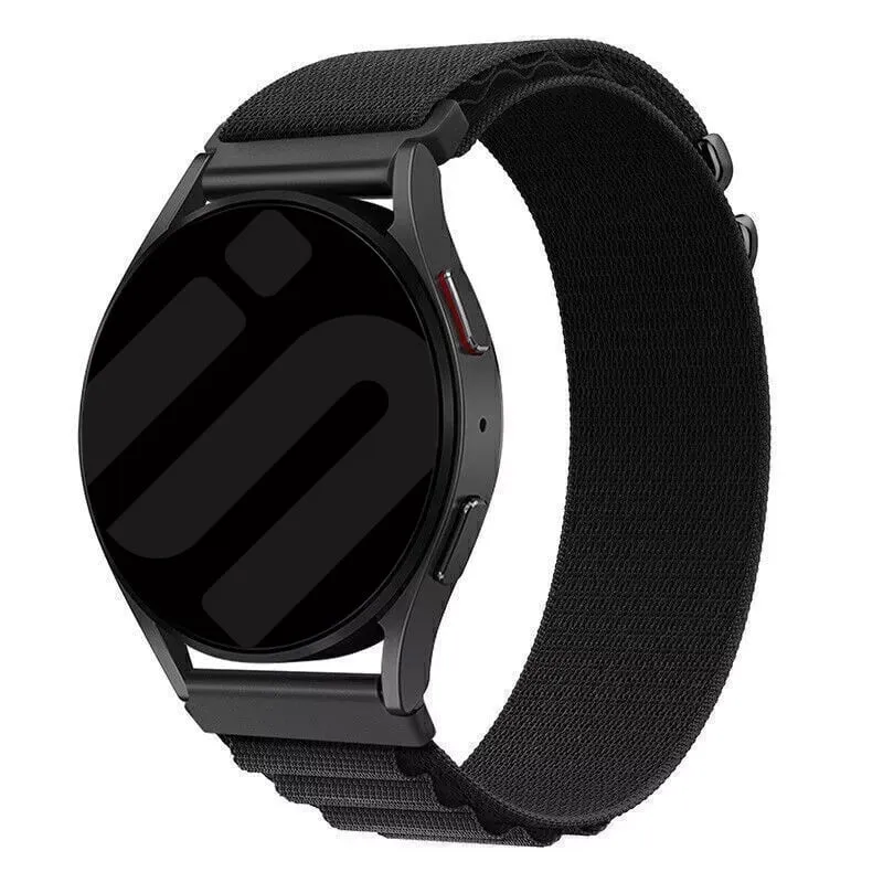 Gard Pro Health 4 Smartwatch Alpine Nylon Armband (Schwarz)