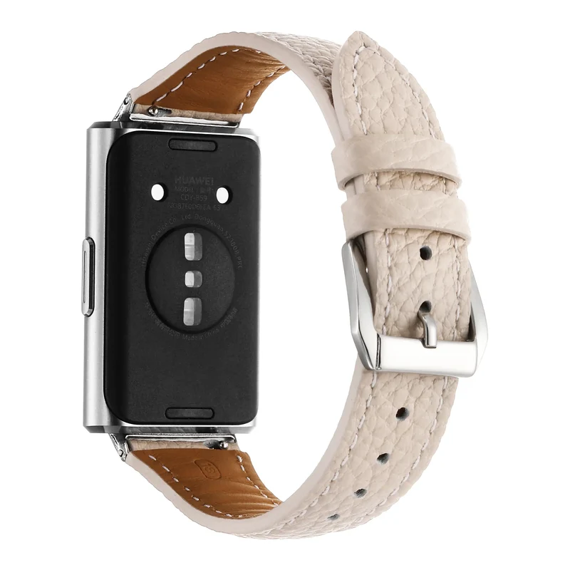 Huawei Band 11 Pro Lederarmband (Beige)