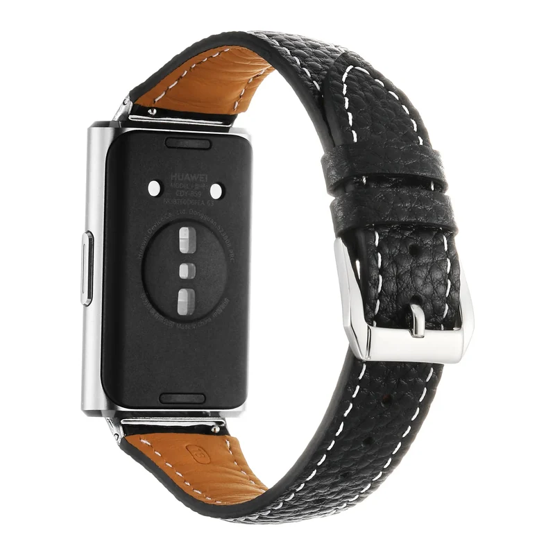 Huawei Band 11 Lederarmband (Schwarz)