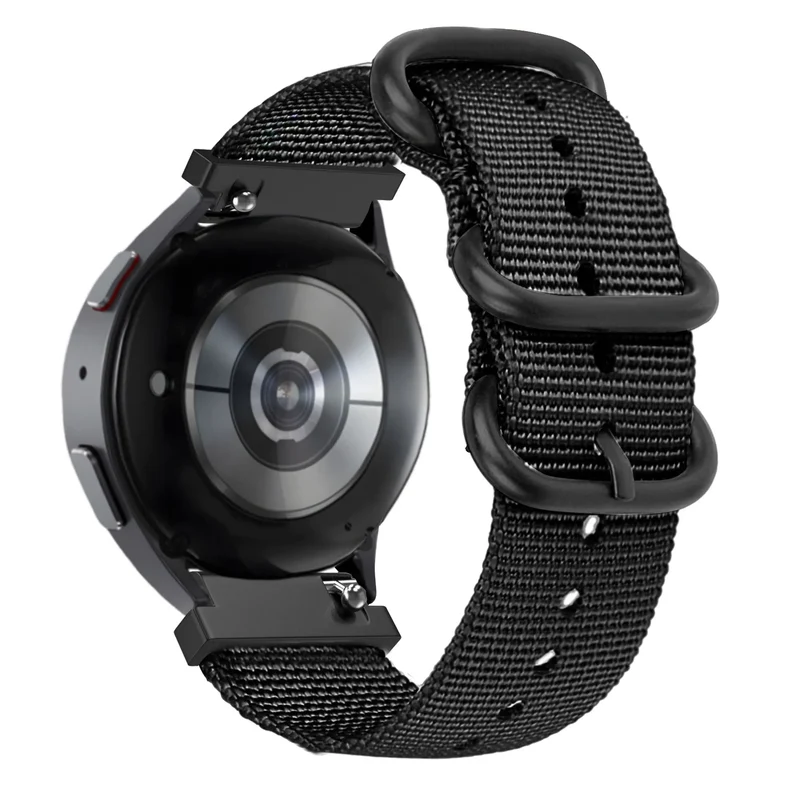 Bandz Gard Pro Health 4 smartwatch Schnallen-Nylonarmband (Schwarz)