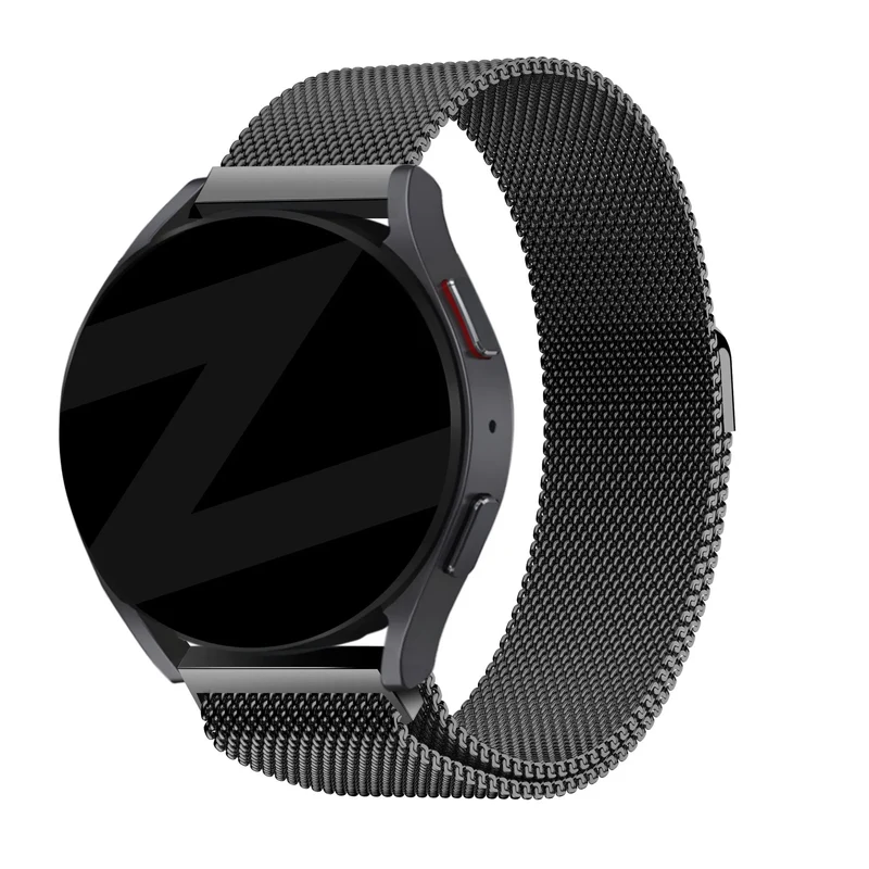 Bandz Gard Pro Health 4 smartwatch Milanese Loop Armband (Schwarz)