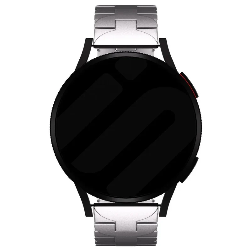 Gard Pro Health 4 Smartwatch Butterfly-Titanarmband (Silber)