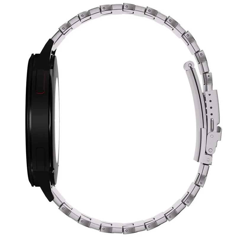 Huawei Watch 3 (Pro) Titan 'Butterfly' Armband (Silber)