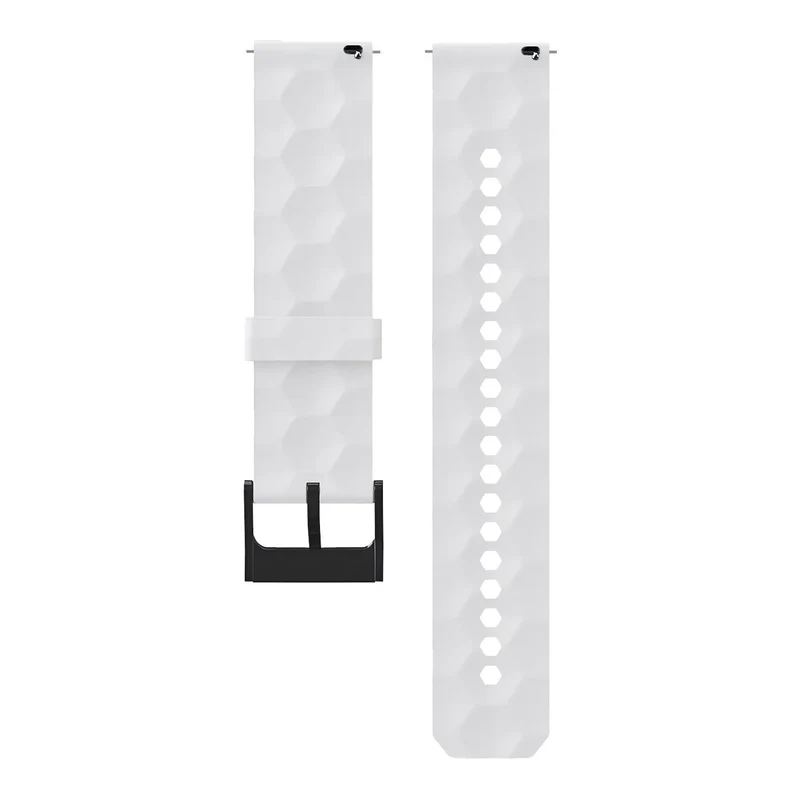 Gard Pro Health 4 Smartwatch 'Hexagon' Silikonarmband (Weiß)