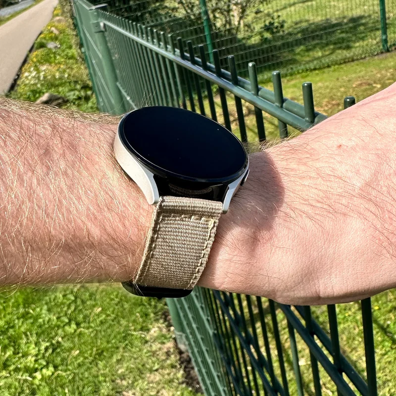 Gard Pro Health 4 smartwatch Schnallen-Nylonarmband (Khaki)