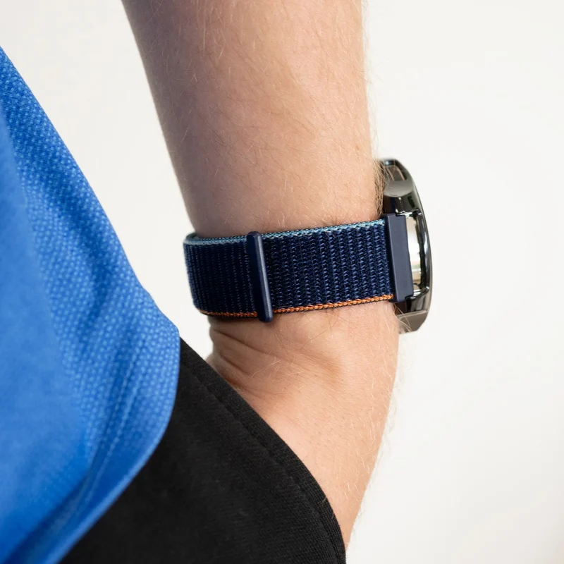 Gard Pro Health 4 smartwatch Nylonarmband (Marineblau)