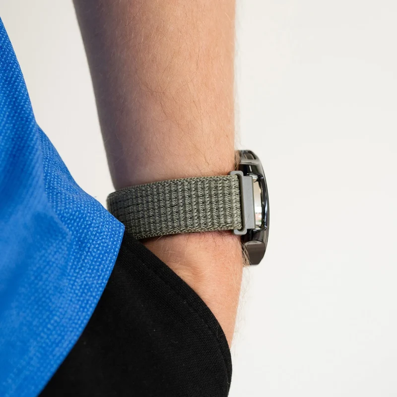 Gard Pro Health 4 smartwatch Nylonarmband (Grau/Grün)