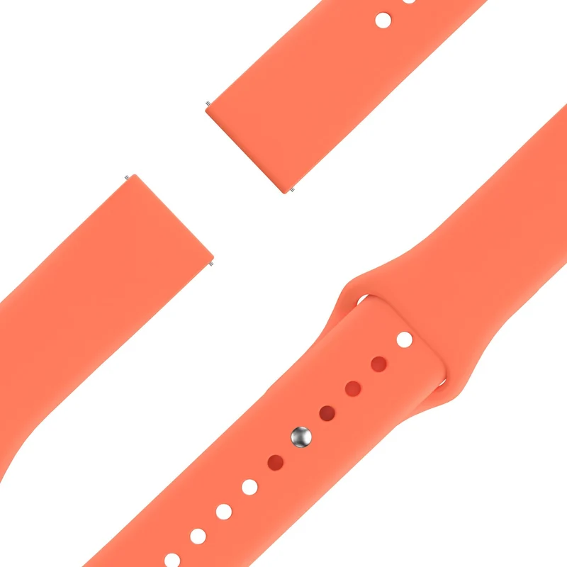Bandz universeel 22mm Sportarmband 'Deluxe' (Orange)