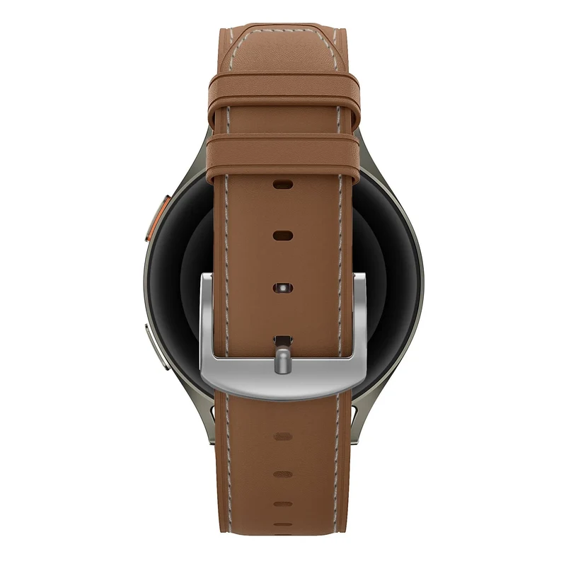 Bandz Oppo Watch X3 Lederarmband 'Easy Fit' (Braun)