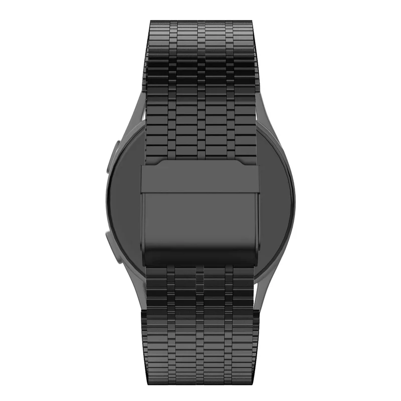 Bandz Oppo Watch X3 Verstellbares Stahlarmband (Schwarz)