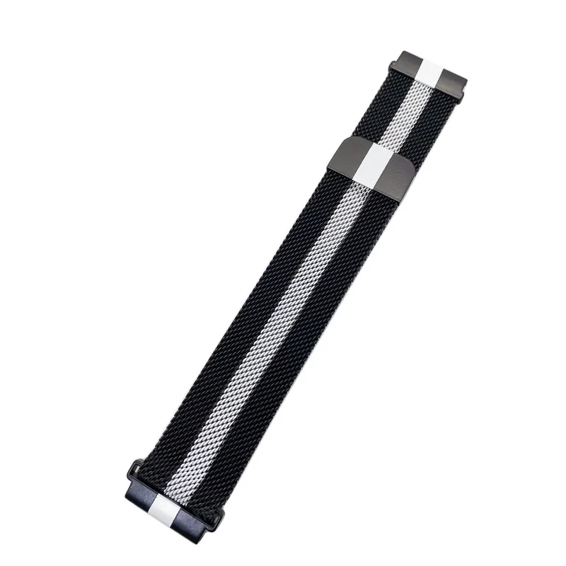 Oppo Watch X3 Milanese Armband (Schwarz/Weiß)