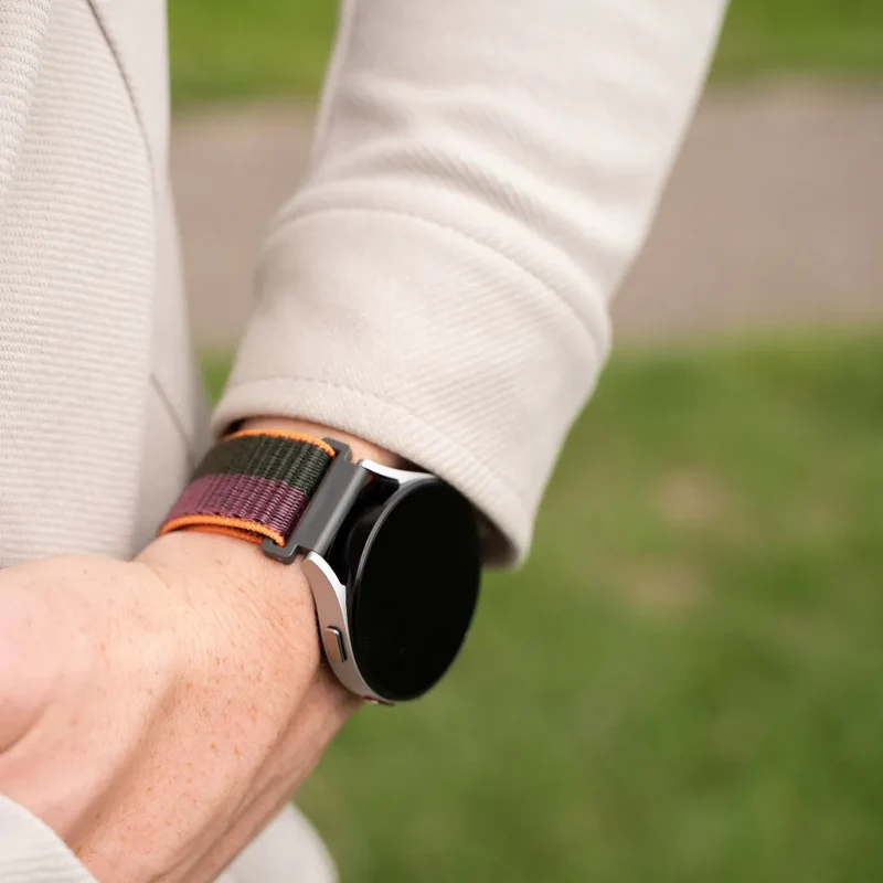 Gard Pro Health 4 smartwatch Nylonarmband (Dark Cherry)