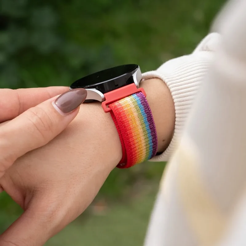 Gard Pro Health 4 smartwatch Nylonarmband (Regenbogen)