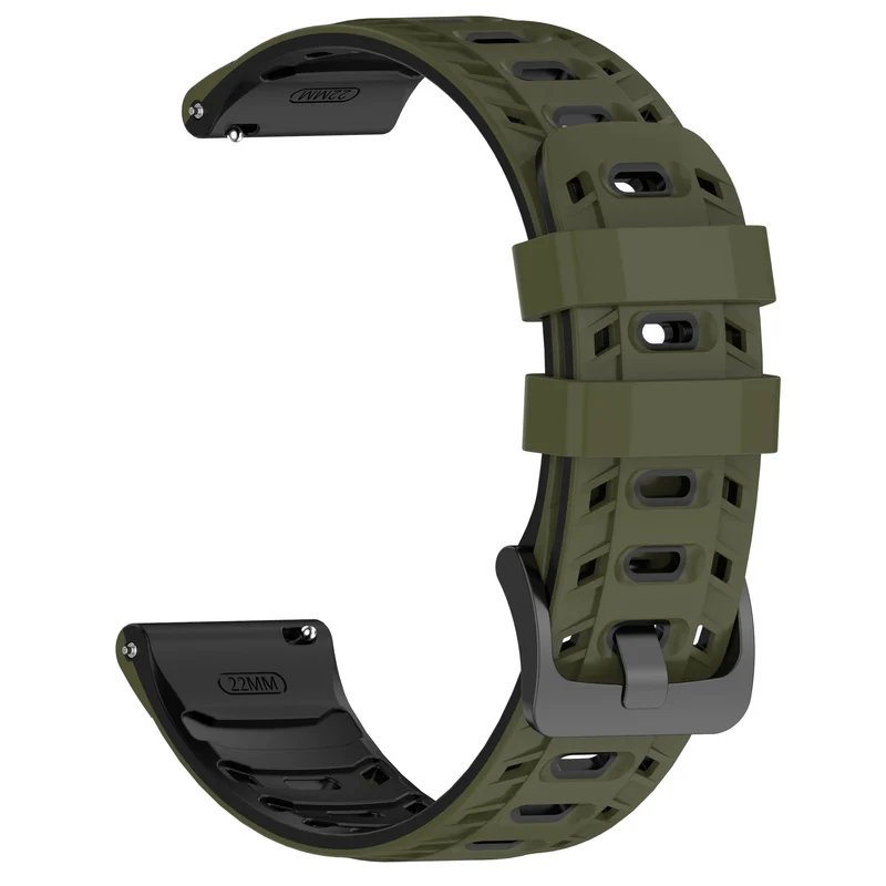 Gard Pro Health 4 Smartwatch Mecha Sportarmband (Armeegrün/Schwarz)