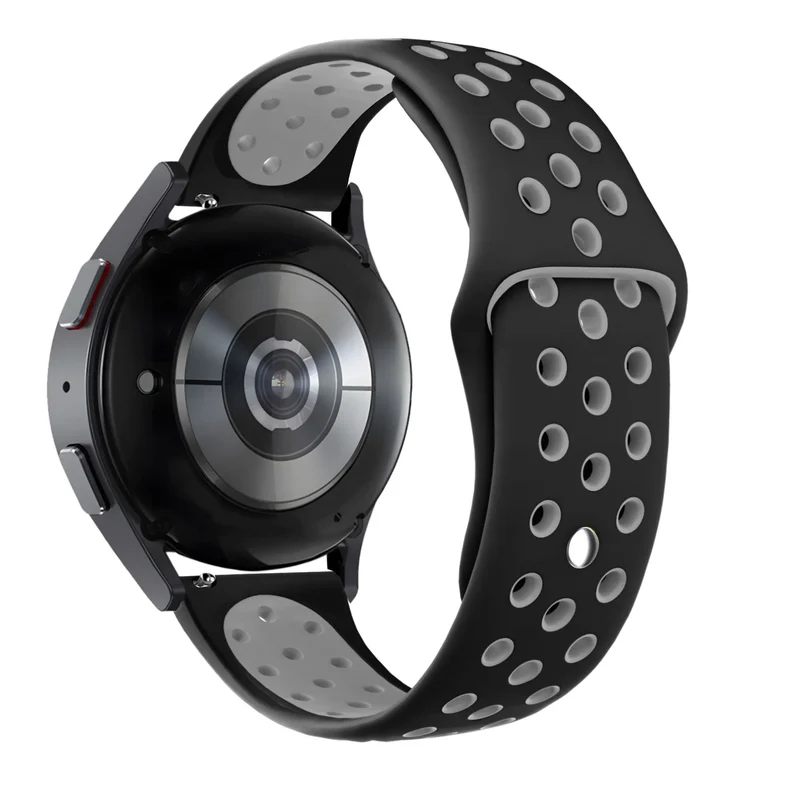 Bandz Oppo Watch X3 Sportarmband 'Deluxe' (Schwarz/Grau)