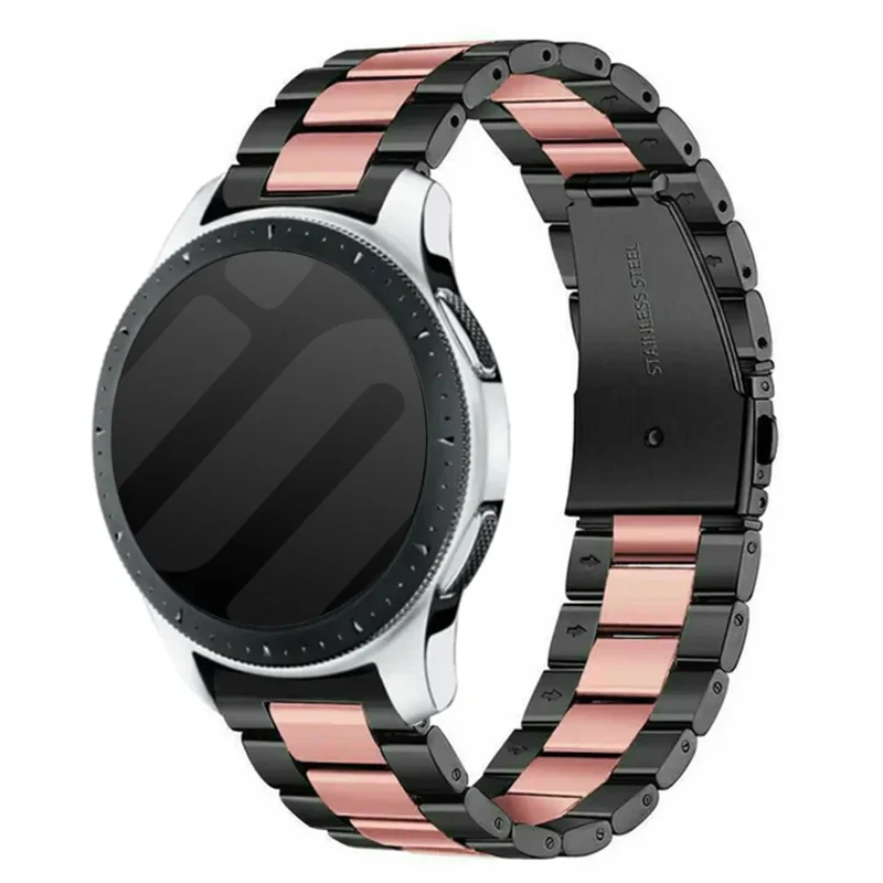 Oppo Watch X3 Stahlarmband (Schwarz/Rosa)