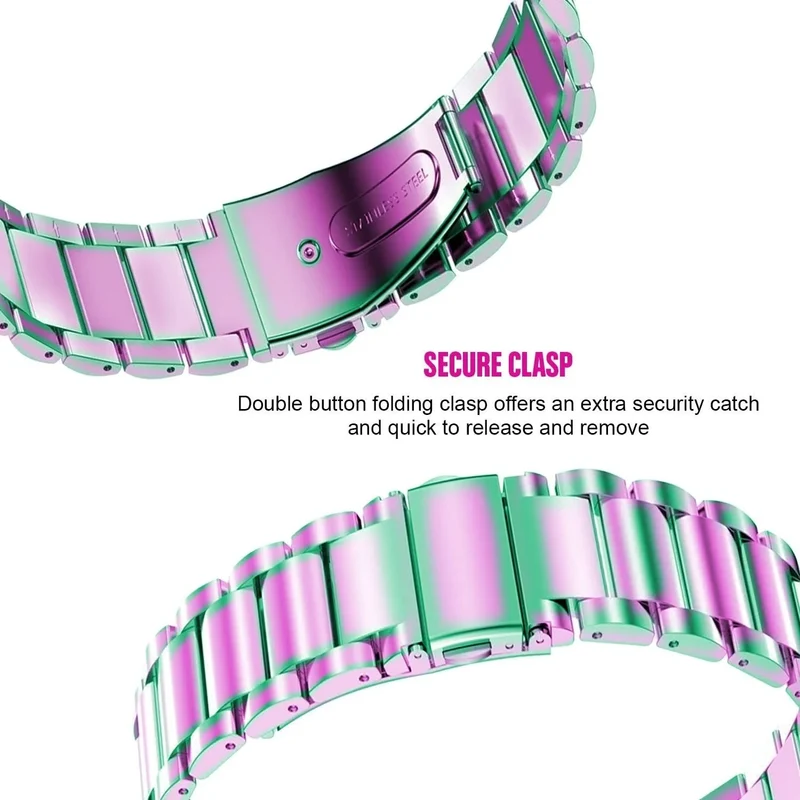 Oppo Watch X3 Stahlarmband (Regenbogen)