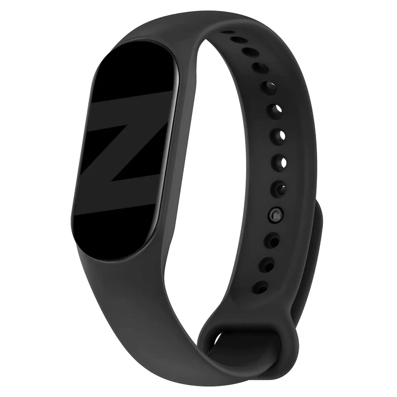 Bandz Xaomi Mi Band 6 Silikonarmband 'Classic' (schwarz)