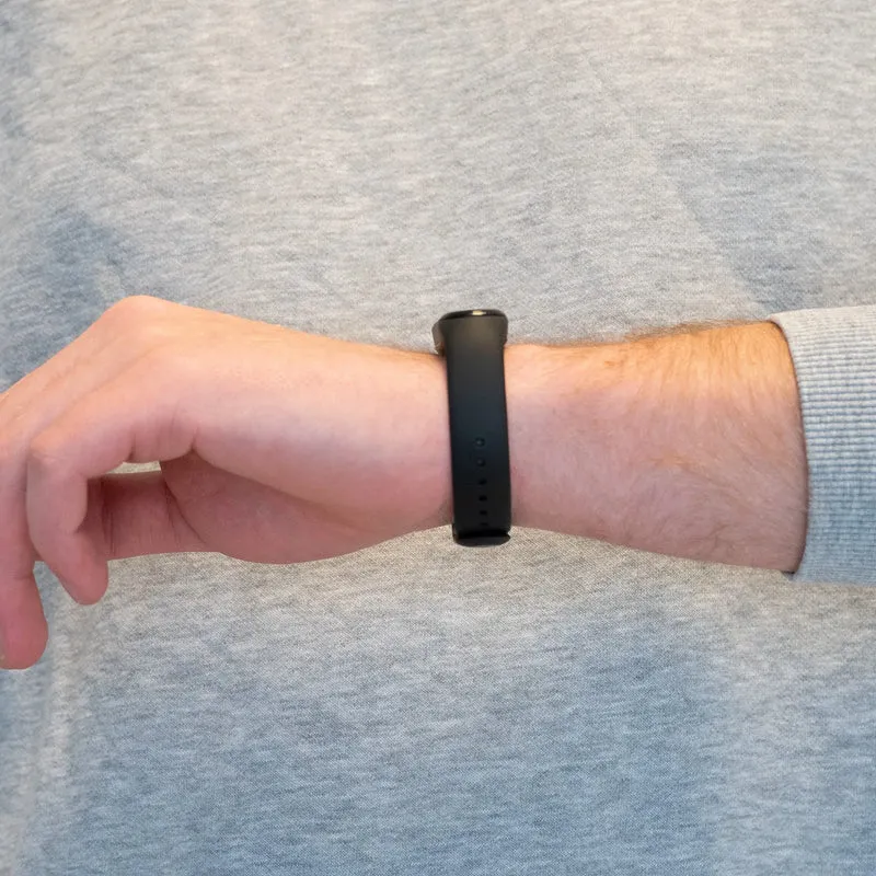 Bandz Xaomi Mi Band 6 Silikonarmband 'Classic' (schwarz)