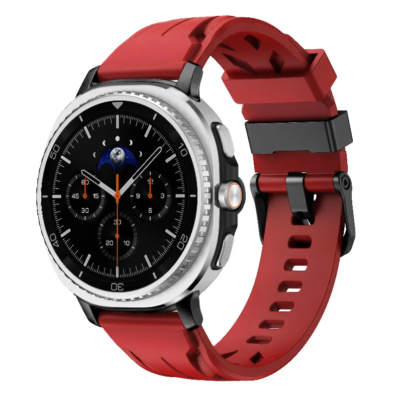 Samsung Galaxy Watch 8 - 40mm Race Silikonarmband (Rot)