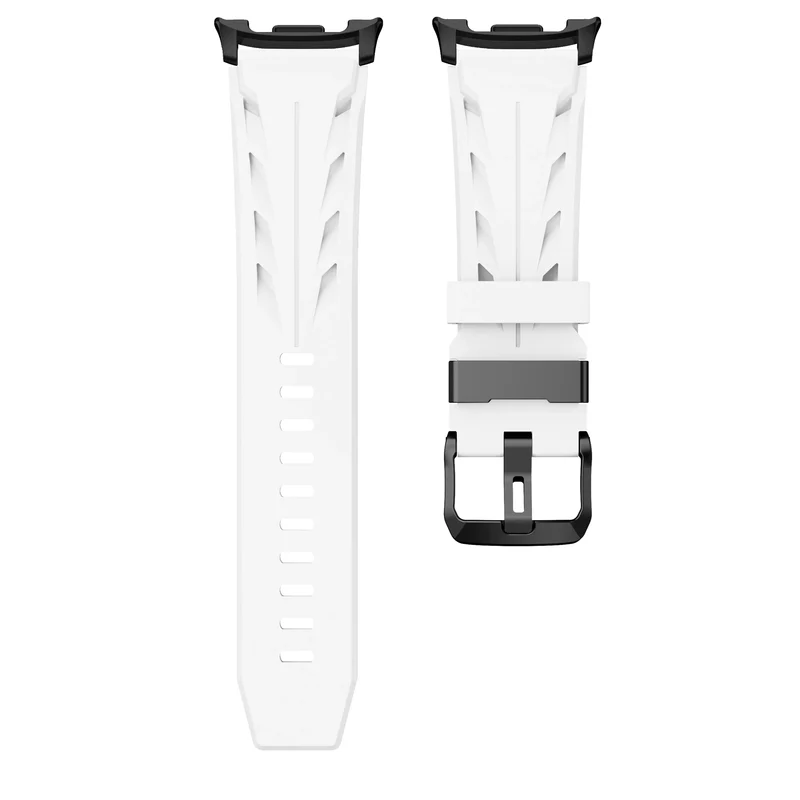 Samsung Galaxy Watch 8 - 40mm Race Silikonarmband (Weiß)