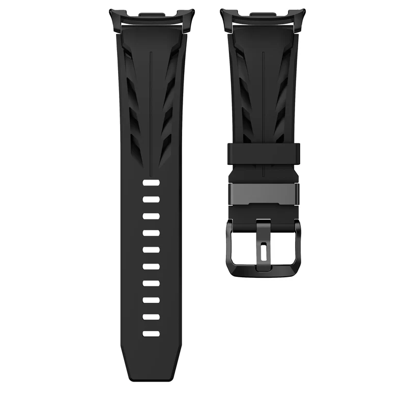 Samsung Galaxy Watch 8 - 40mm Race Silikonarmband (Schwarz)