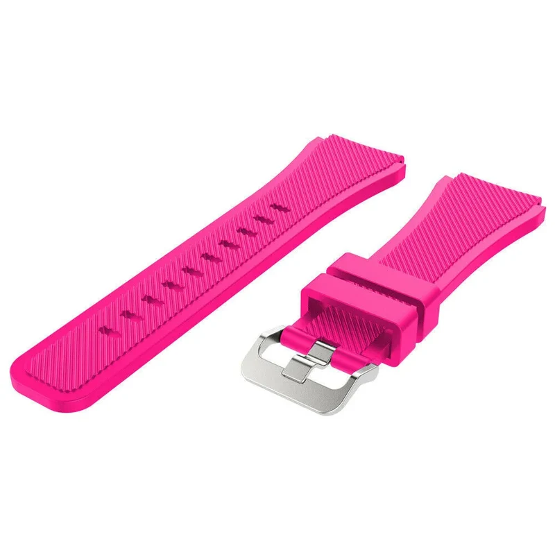 OnePlus Watch 4 - 47mm Twill Silikonarmband (Knalliges Rosa)