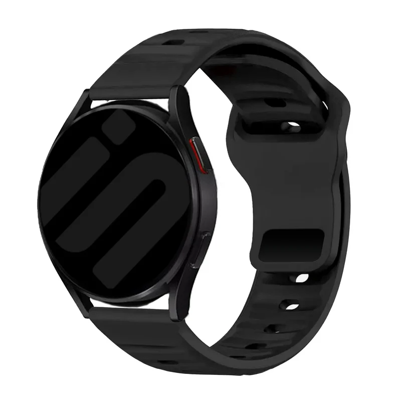 OnePlus Watch 4 - 47mm Outdoor Silikonarmband (Schwarz)