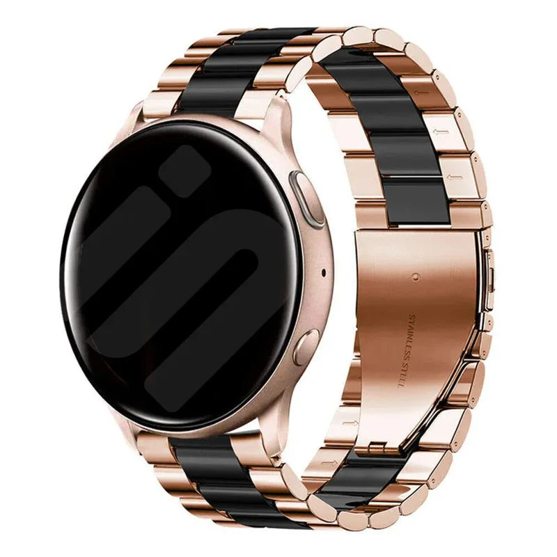 OnePlus Watch 4 - 47mm Stahlarmband (Roségold/Schwarz)
