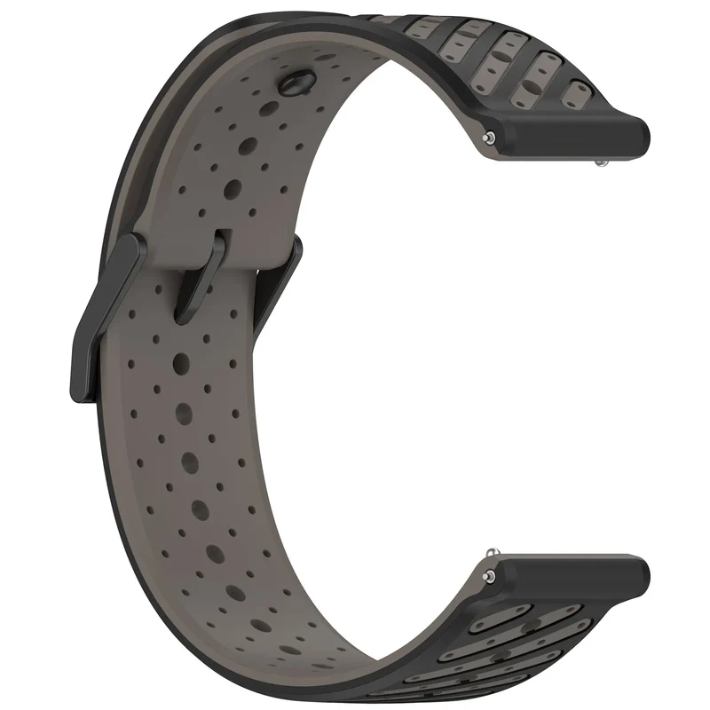 OnePlus Watch 4 - 47mm Gestreiftes Silikonarmband (Grau)
