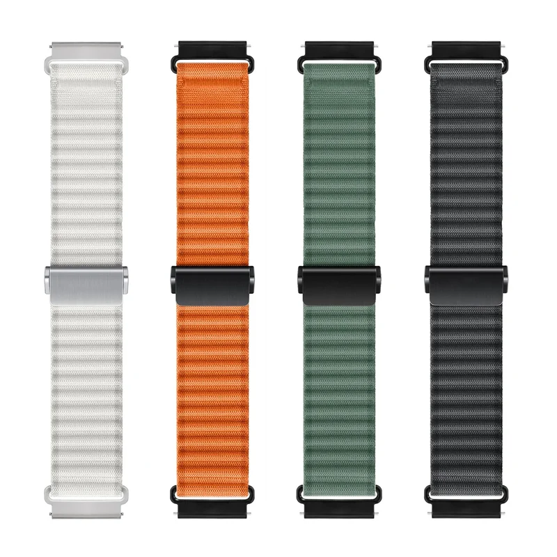 OnePlus Watch 4 - 47mm Outdoor Nylonarmband (Schwarz)