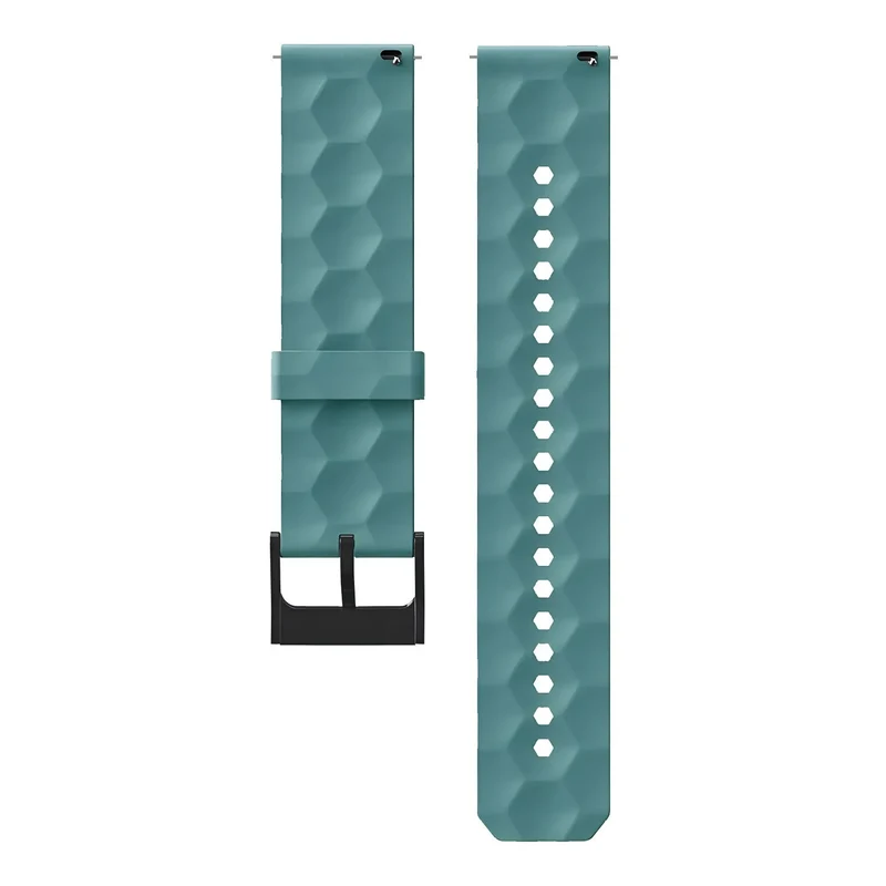 OnePlus Watch 4 - 47mm 'Hexagon' Silikonarmband (Graublau)