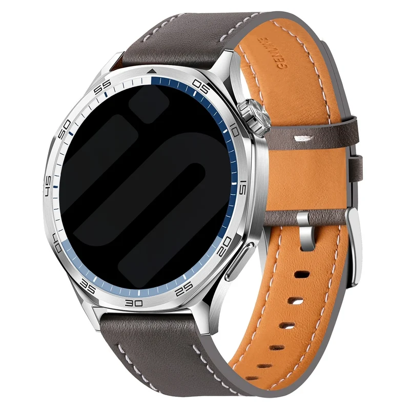 OnePlus Watch 4 - 47mm Lederarmband 'One Push' (Grau)